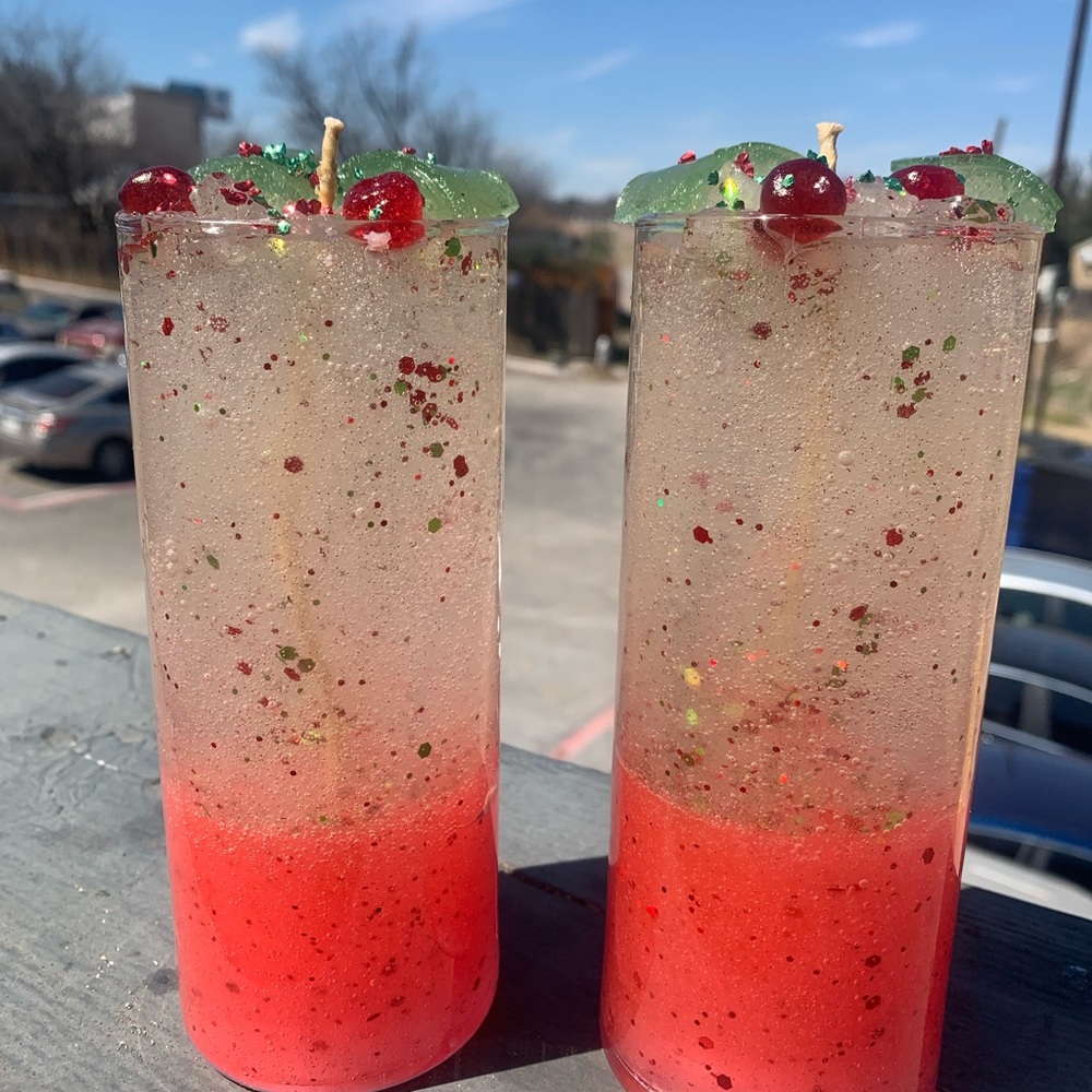 Cherry Limeade scented candles set